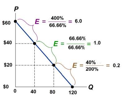elasticity-linear-demand-curve