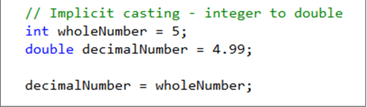 Casting in Python 1